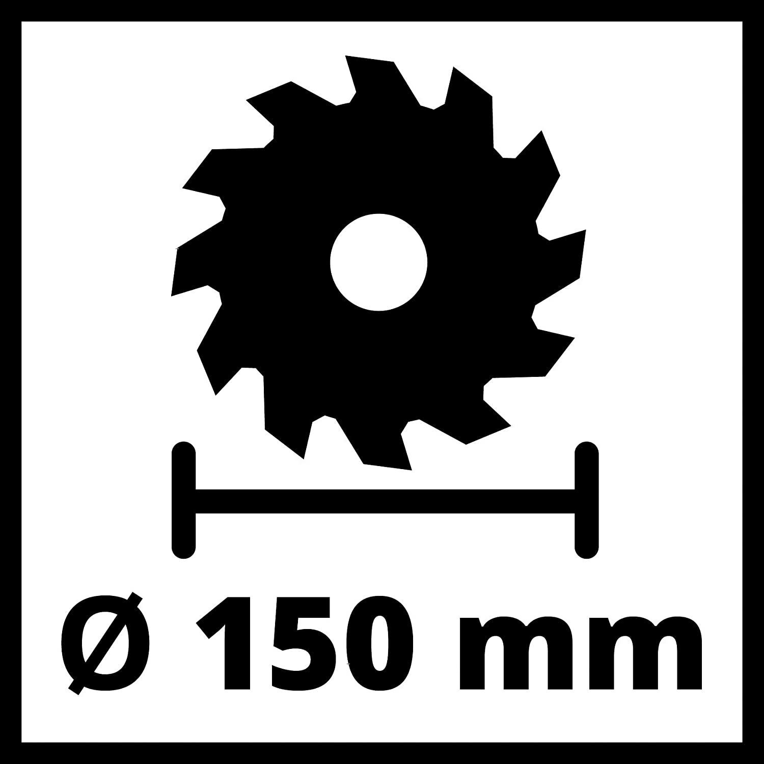 Einhell Akku-Handkreissäge TE-CS 18/150 Li-Solo Power