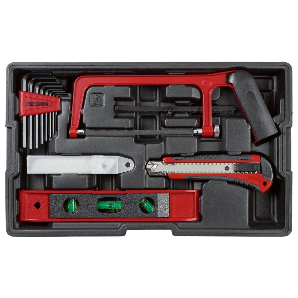 *SALE* PARKSIDE® Werkzeugkoffer Metall »PWBM A1«, mit 4V-Batterie