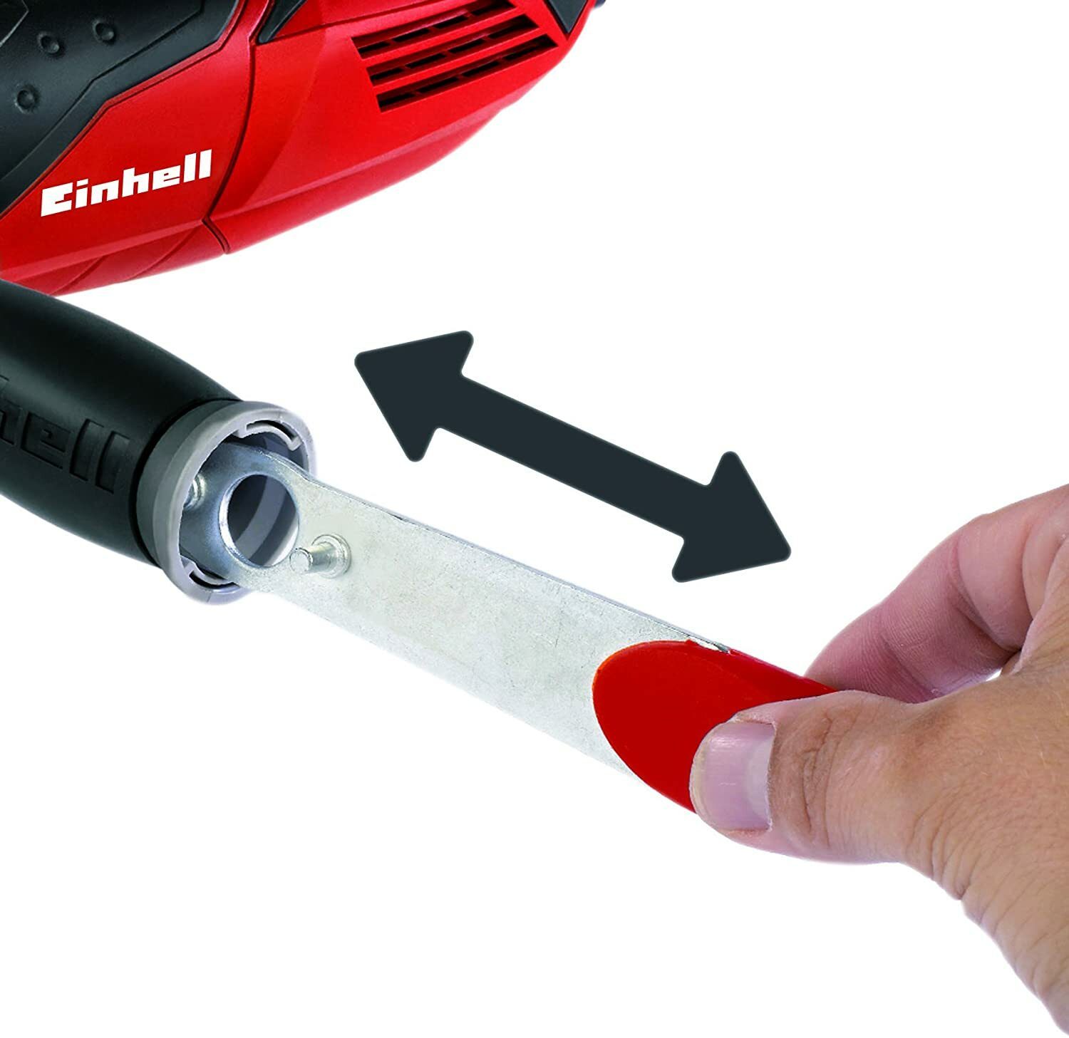Einhell Winkelschleifer TE-AG 115/600, 600 W, Scheiben-Ø 115 mm, Schlüssel im Zusatzhandgriff, ohne Trennscheibe