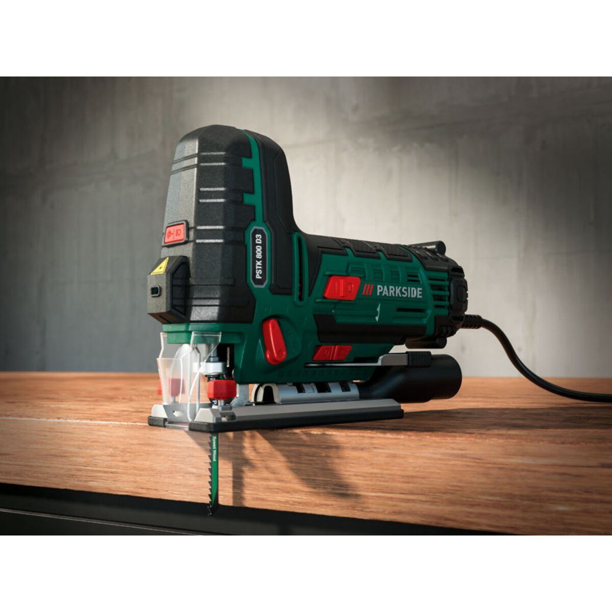 PARKSIDE® pendulum stroke jigsaw »PSTK 800 D3«, 800 W, adjustable pendulum stroke