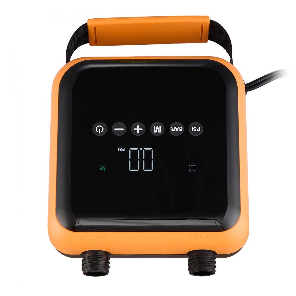 Paddleboard Pump (40 PSI), Two-Stage Electric Portable SUP Air Pump with Auto Shut-Off and 12-V-Gleichstromanschluss, Inflate and Deflate, Ideal for Inflatable Paddleboard Mattresses