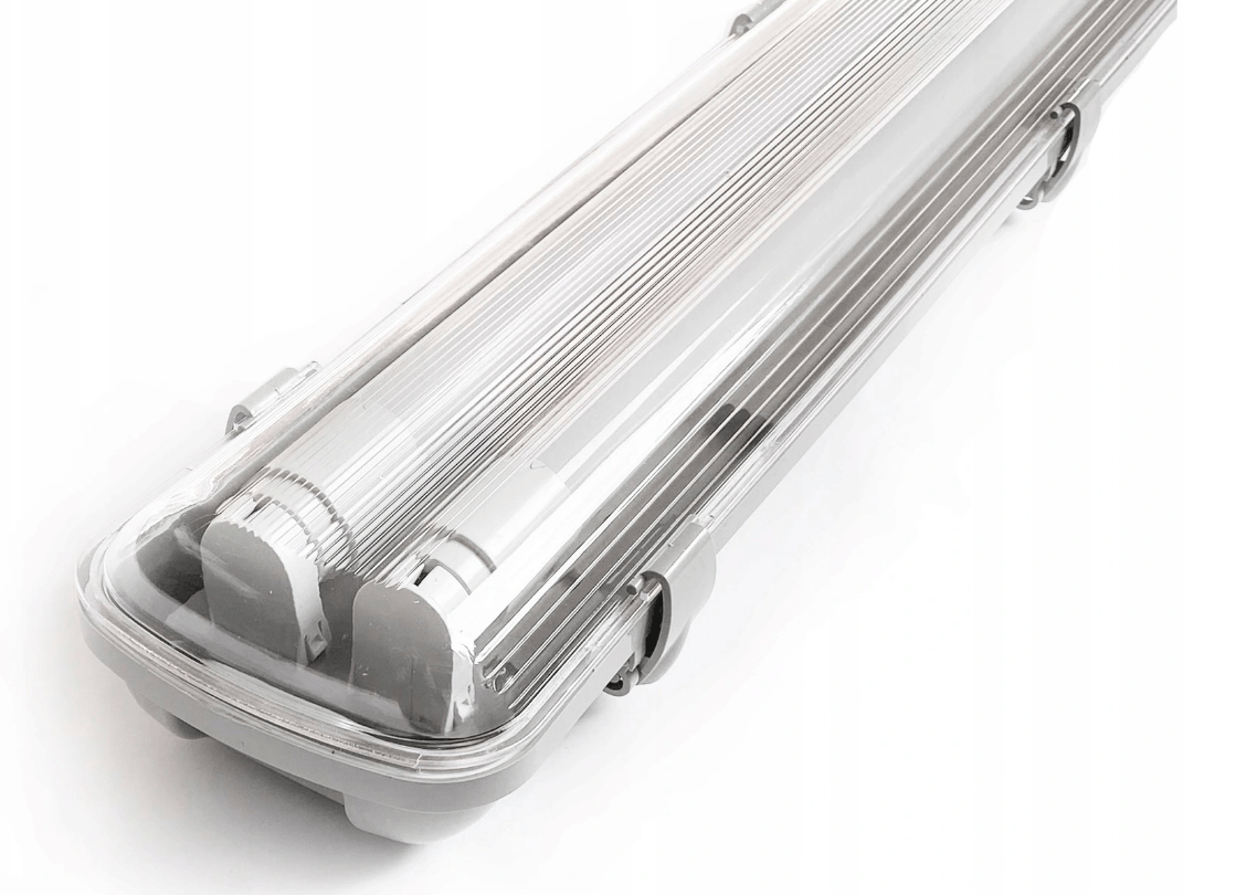 10x LED Industrielampe Feuchtraum Werkstattlampe Zimmerlampe 1500mm 48W Komplettset