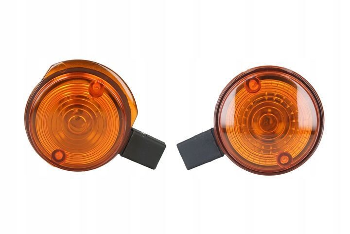 Knipperlicht Simson S51 12V set rond oranje