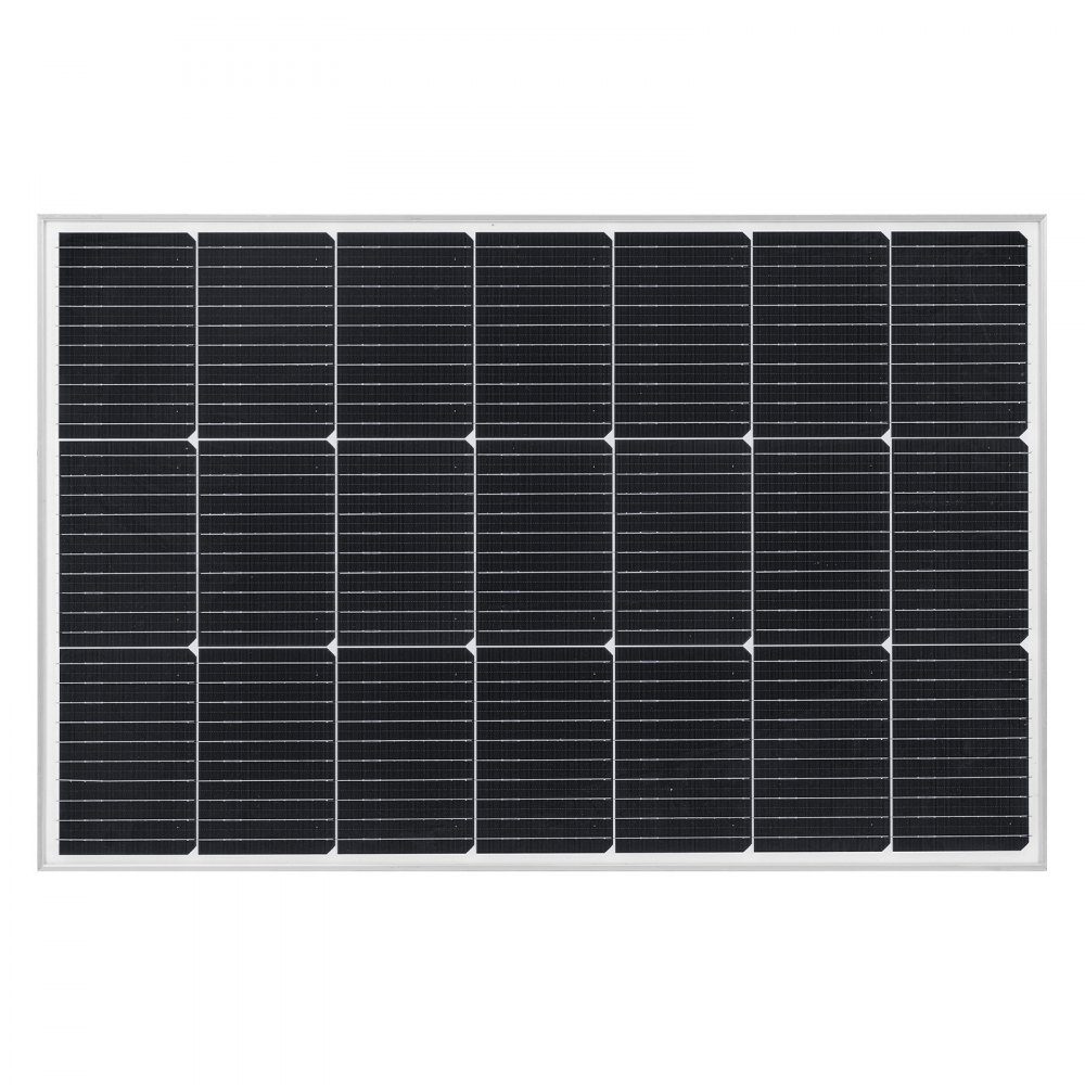 Monocrystalline Solar Panels 100W 4 Pack PV Module with MC4 Output Power and Aluminum Frame Solar Panel IP65 Waterproof Off Grid Balcony Power Plant for Car Boat RV Flat Roof