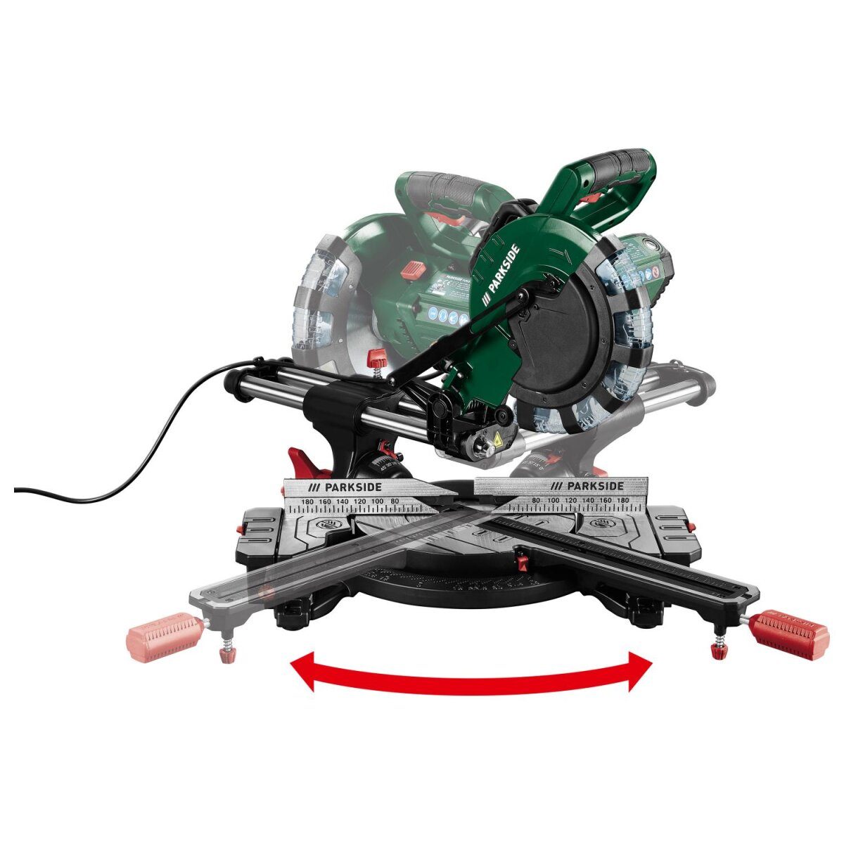 PARKSIDE® miter and pull saw »PZKS 2000 C3«, 2000 W used