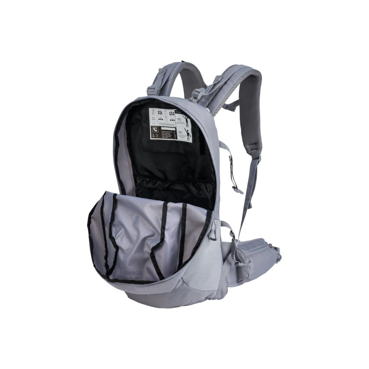 Plecak turystyczny CRIVIT, 30 l (szary)