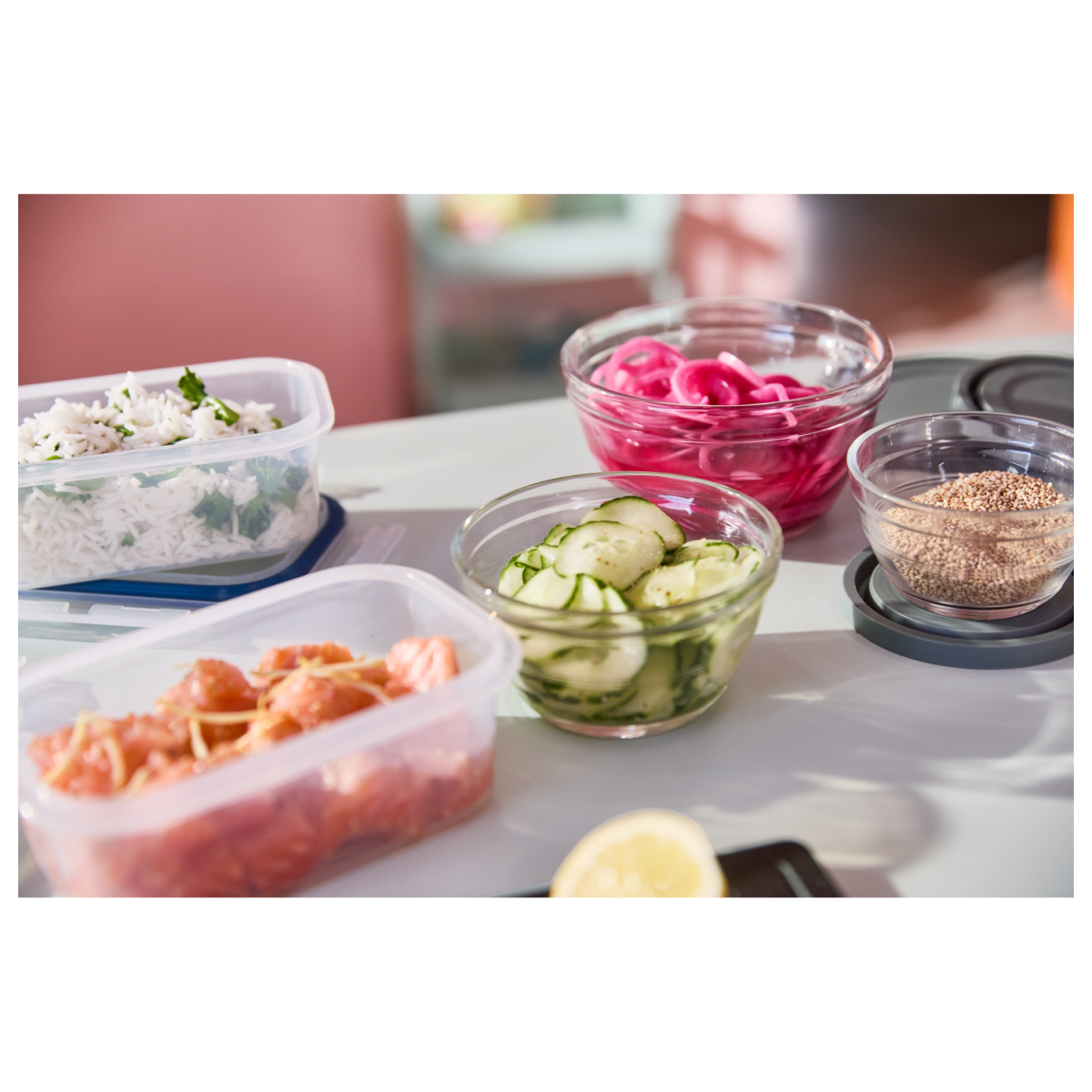 SILVERCREST® voedselbewaarcontainers met kliksluiting (blikje met deksel, set van 2)