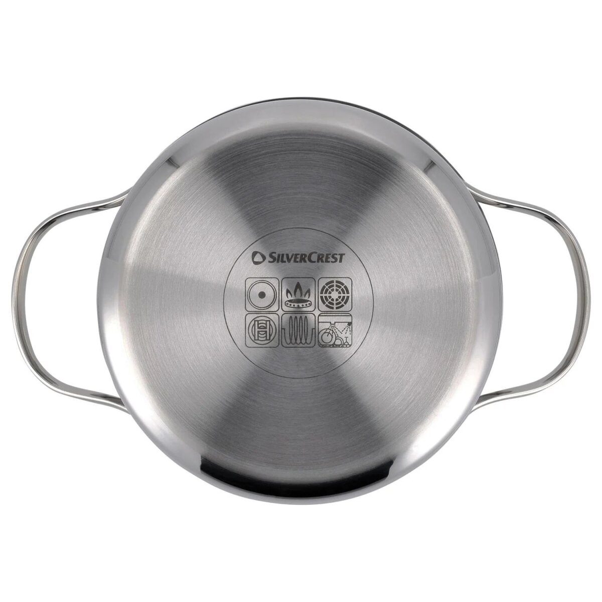 Zestaw garnków ze stali nierdzewnej SILVERCREST®, 10 sztuk