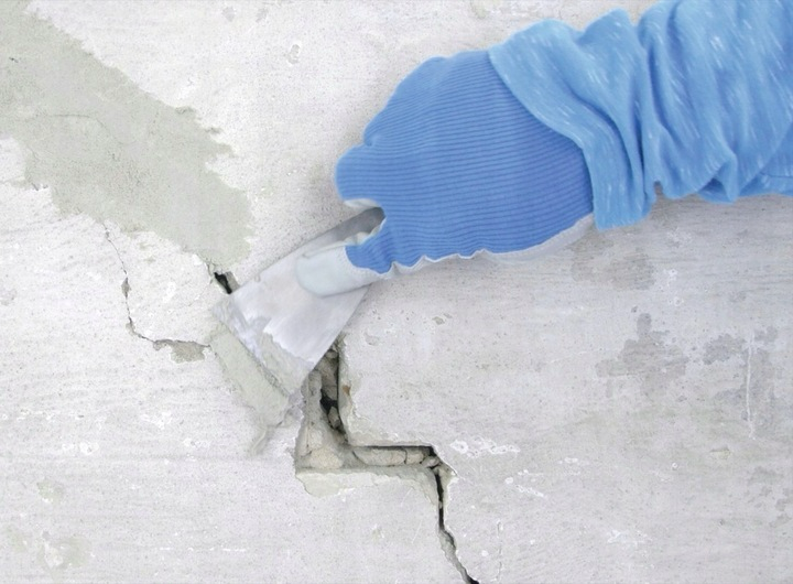Knauf 593749 Mastic FIX + Finition spéciale pour combler les interstices et les fissures avec des mouvements modérés - Mastic élastique à haute élasticité, gris clair, 500 g