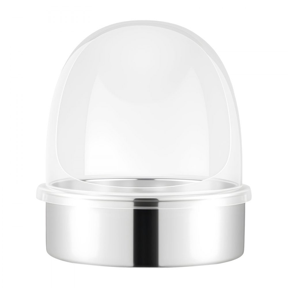 Hoes voor suikerspinmachine Helder acryl Dome Bubble Cover Compatibel met 15-Zoll- Suikerspinmachine Bowl voor feestwinkel Bottom Groove Design