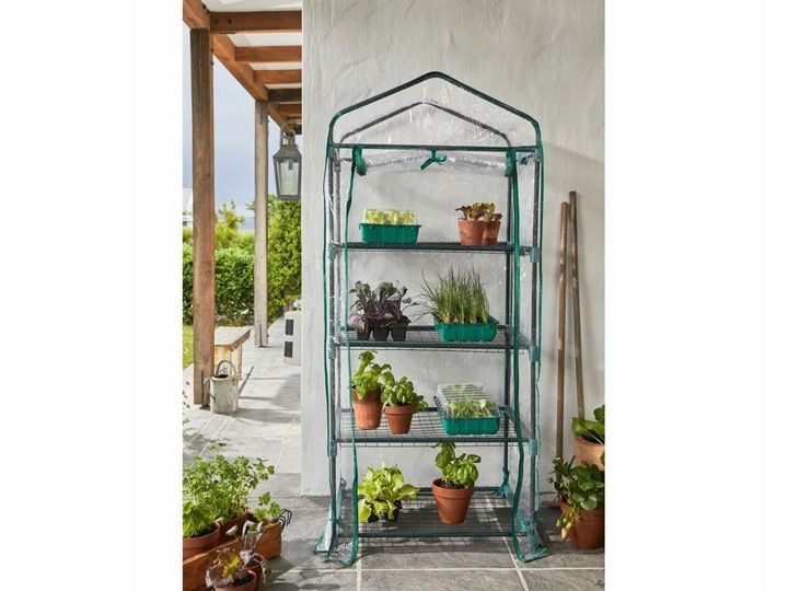 PARKSIDE® Gewächshaus, mit 4 Regalen, 69 x 160 x 49 cm