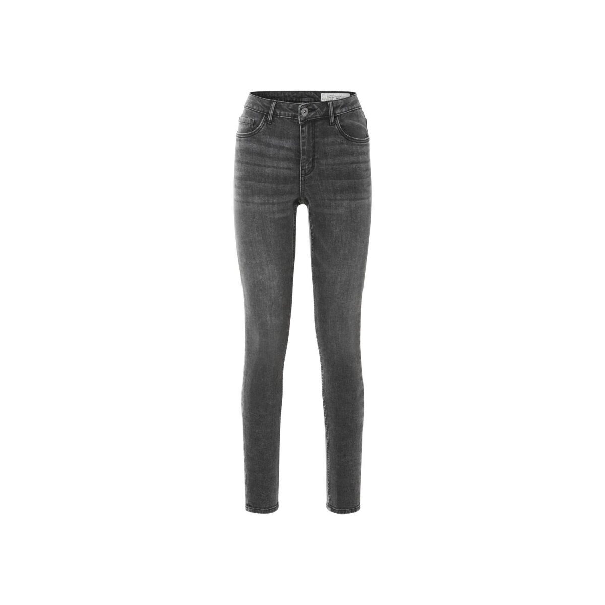Damenjeans, Super Skinny Fit, normale Leibhöhe