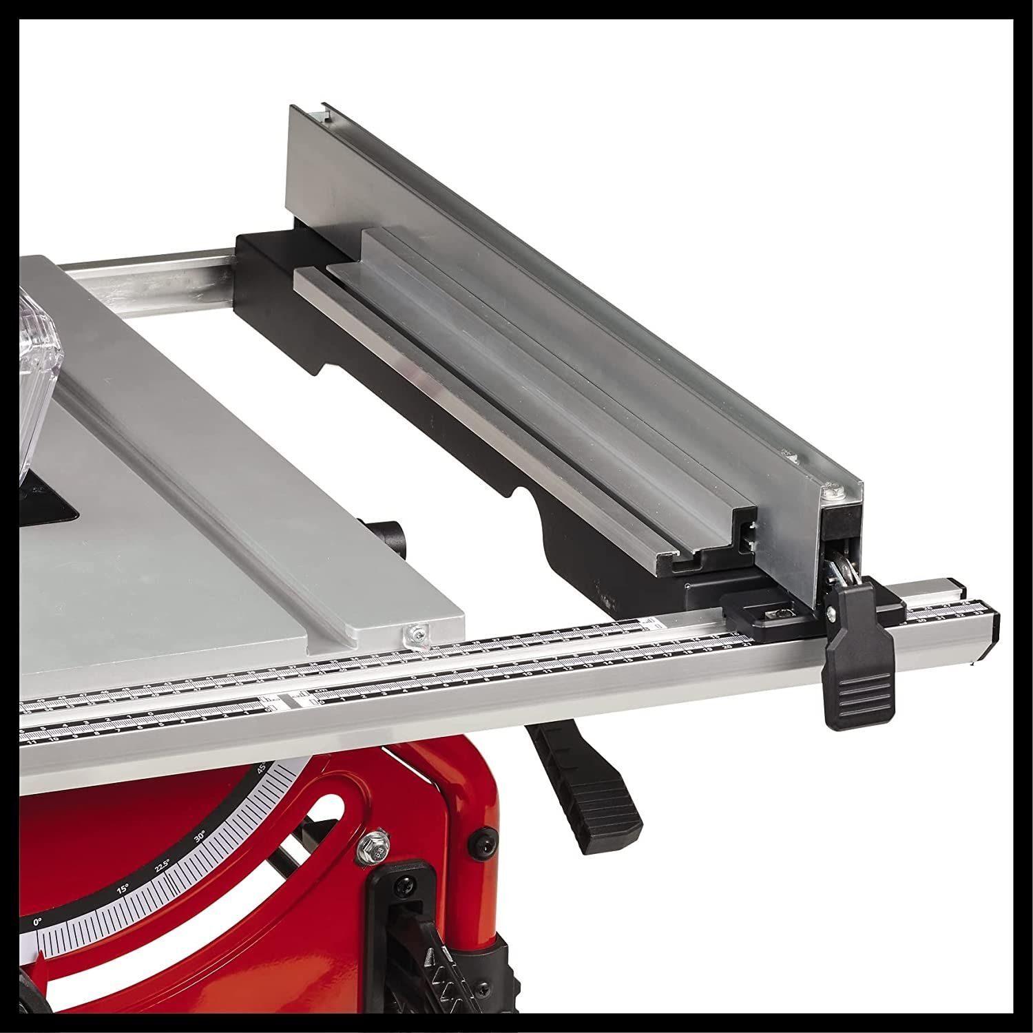 Einhell Tischkreissäge TE-TS 254 T (2.000 Watt, Sanftanlauf, Alu-Haupttisch, Tischverlängerung, Parallelanschlag, Winkelanschlag, Überlastschalter, Spaltkeilverstellung