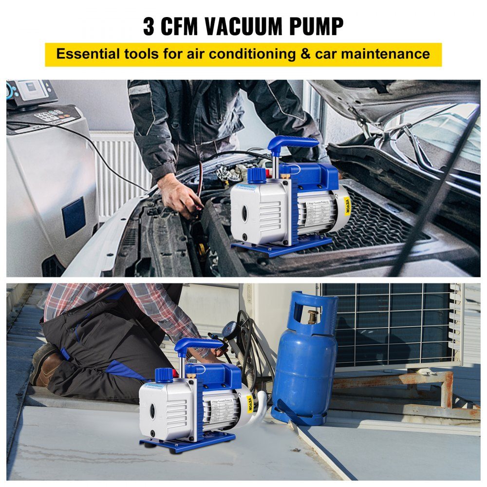 3CFM Vakuumpumpe, 1/4HP Vakuumpumpe, 220 V Vakuumpumpe, Vakuumgerätepumpe, 50HZ Vakuumpumpe, Vakuumgerätepumpe