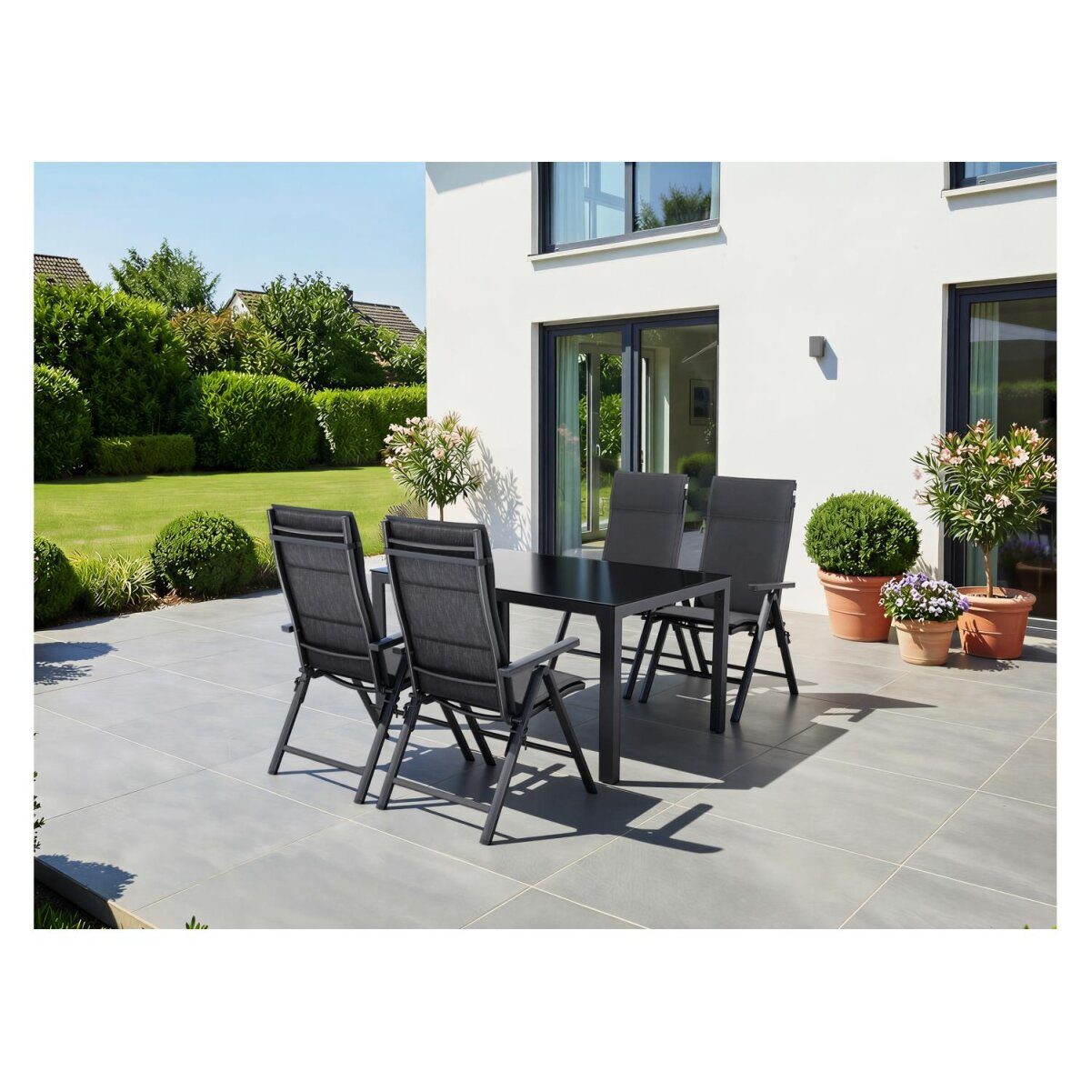Chaise pliante en aluminium LIVARNO® « Toronto », en 2 parties