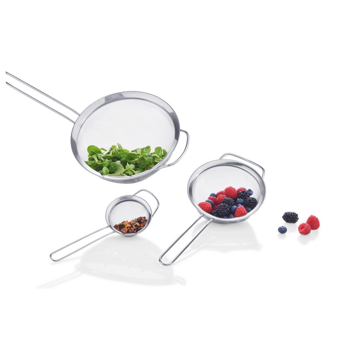 ERNESTO® Siebe, 3er Set, aus Edelstahl