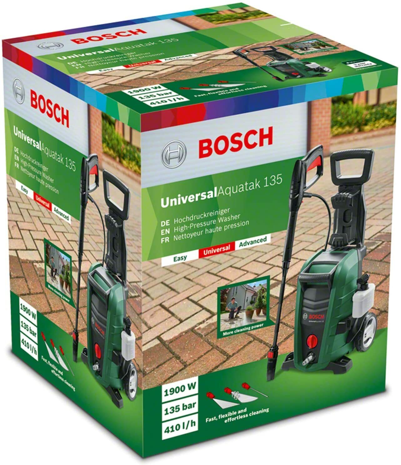 Nettoyeur haute pression Bosch UniverselAquatak 135 bar 410 l/h