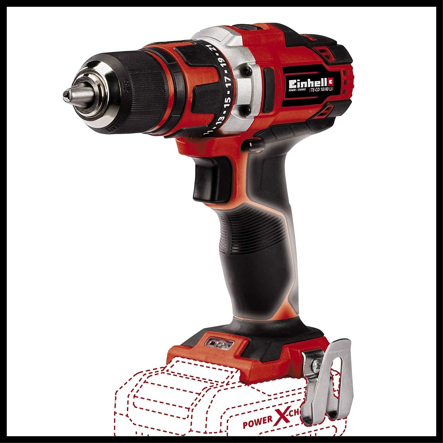 Tournevis sans fil Einhell TE-CD 18/40 Li-Solo Power