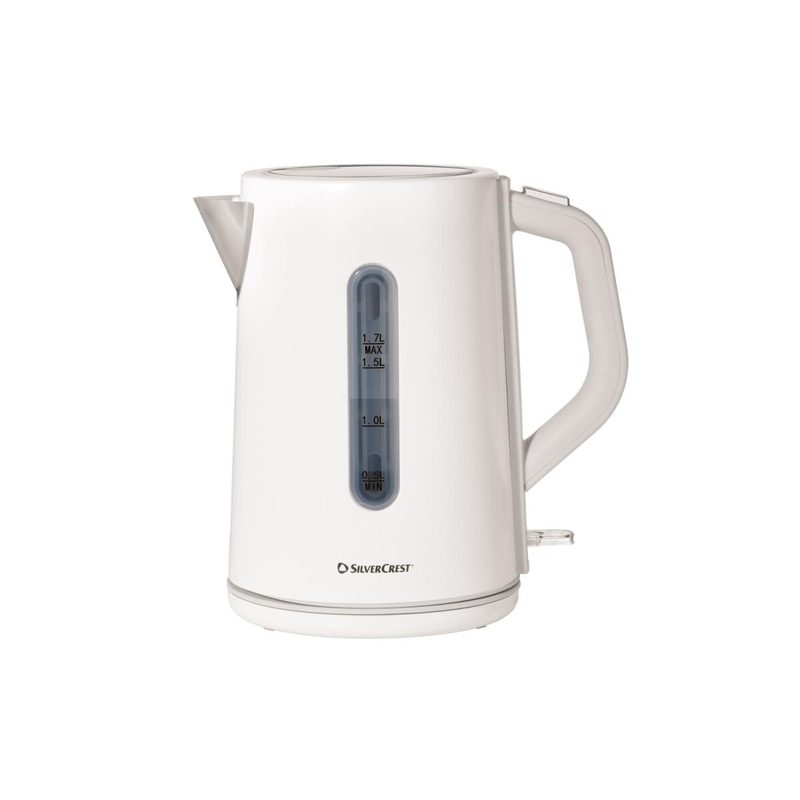 SILVERCREST® stainless steel kettle SWC 3100 C1, 3000 W, white