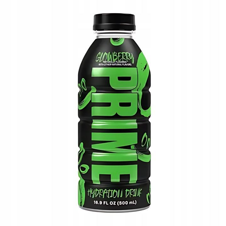 6x Prime Hydration - sports drink Glowberry USA 500ml
