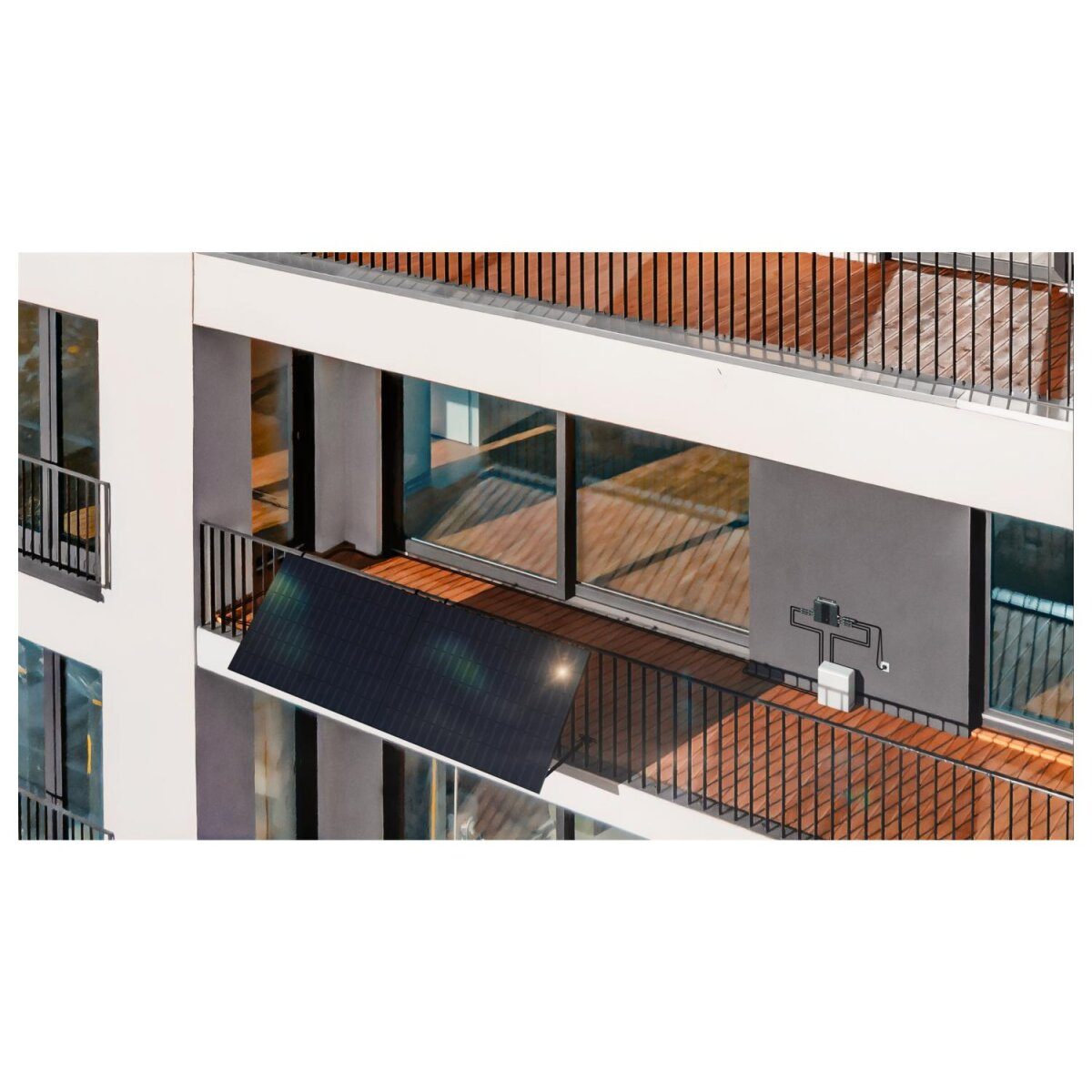 Centrale électrique de balcon TRONIC® 860 Wc / 800 W TOPCon »TBKT 800 A1«