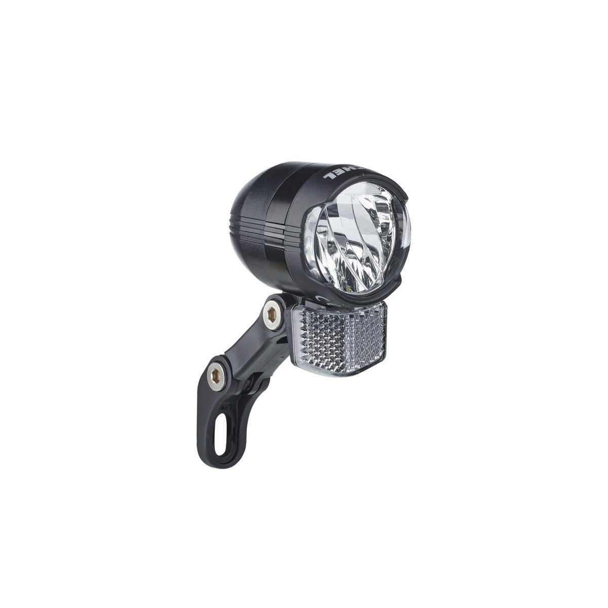 BUeCHEL bicycle light “Shiny”, black (80 lux)