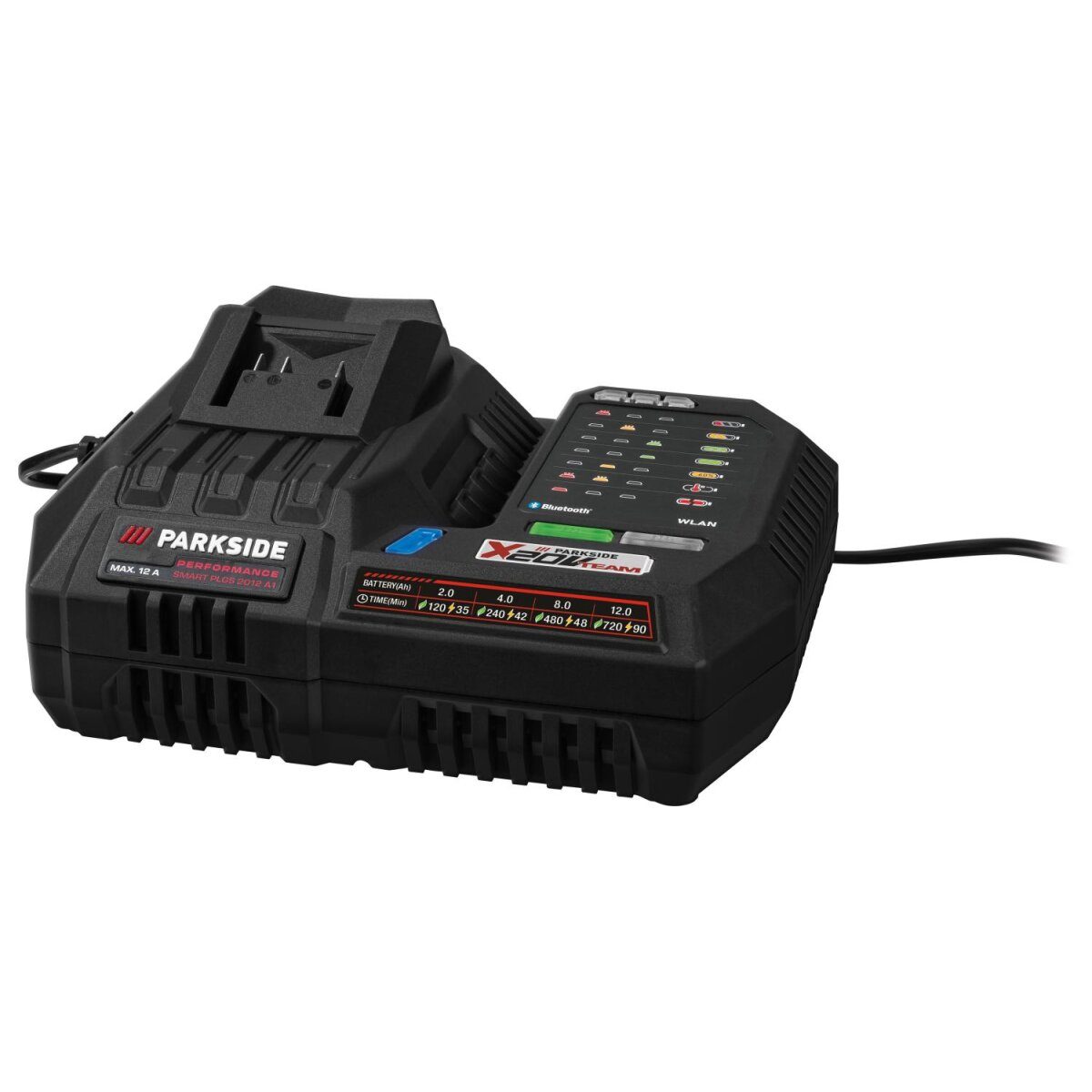 PARKSIDE PERFORMANCE® 20 V Smart-Akku-Ladegerät »PLGS 2012 A1«, ohne Akku