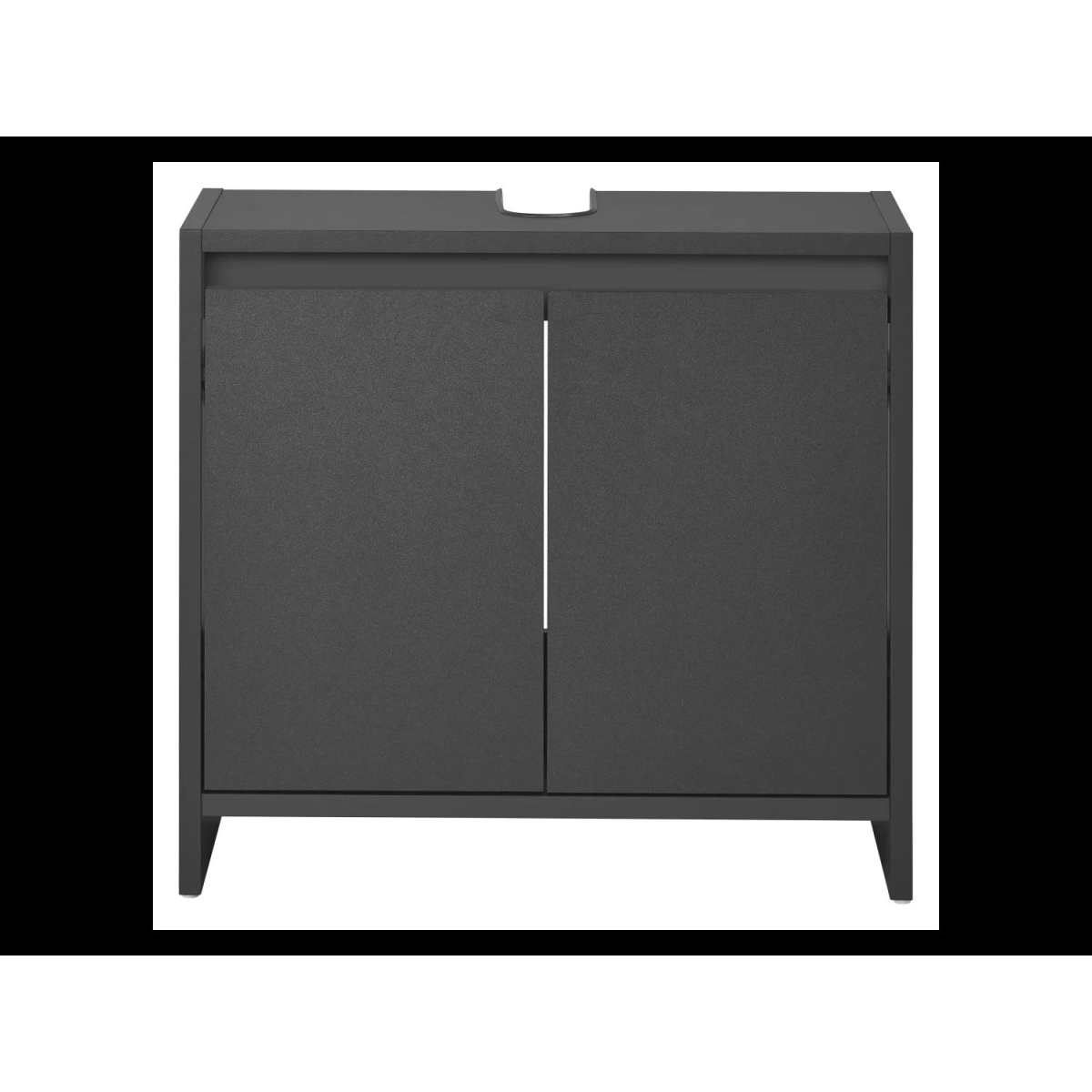 LIVARNO home Meuble vasque « Oslo » avec 2 portes, anthracite