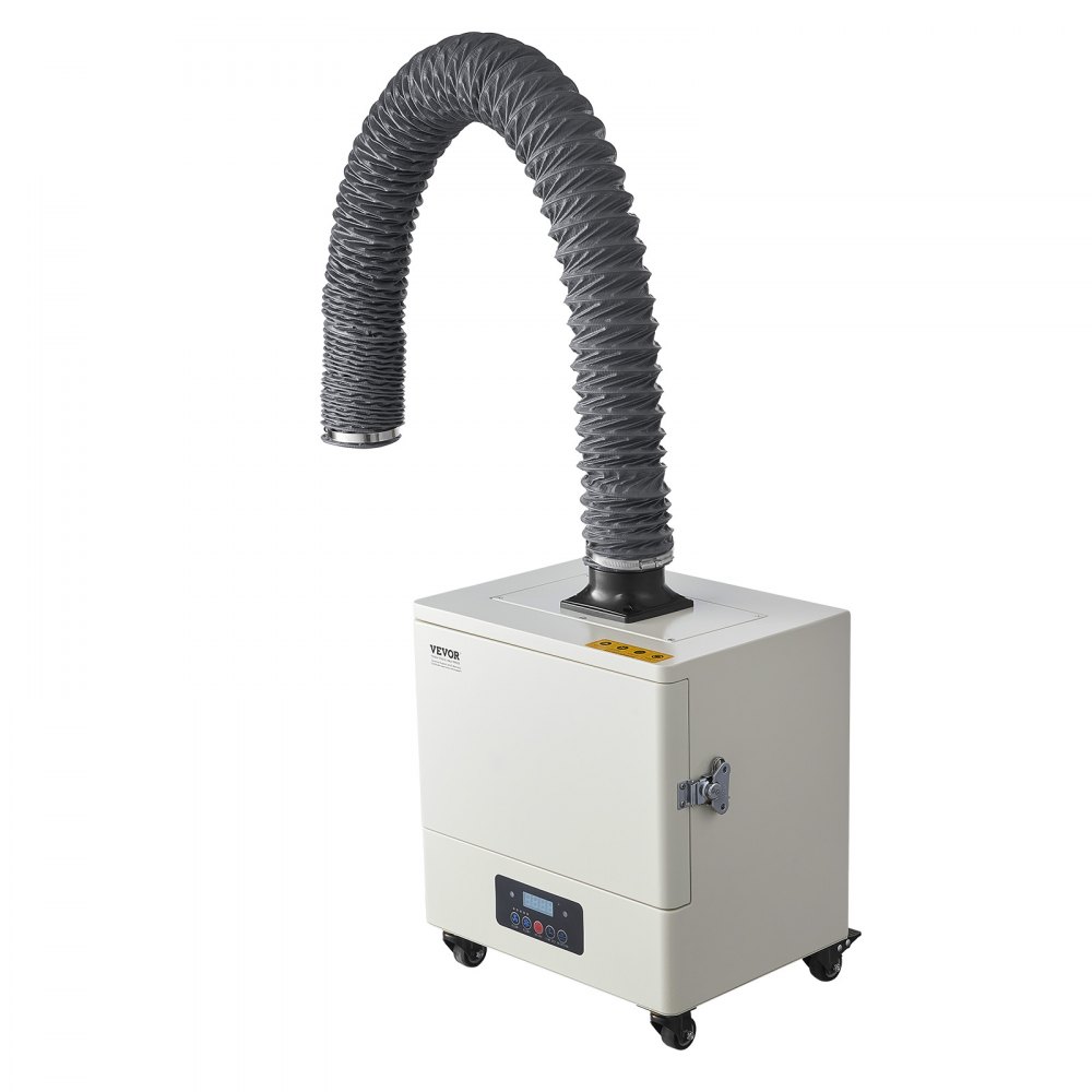 Lasrookafzuiger, 459 m³/h soldeerdampabsorber met 280 W motor, 4-traps filter, 10 snelheden en op afstand bedienbare rookreiniger voor solderen, graveren, doe-het-zelf lassen Lasrookafzuiger, 459 m³/h soldeerdampabsorber met 280 W motor, 4-traps filter, 10 snelheden en op afstand bedienbare rookreiniger voor solderen, graveren, doe-het-zelf lassen