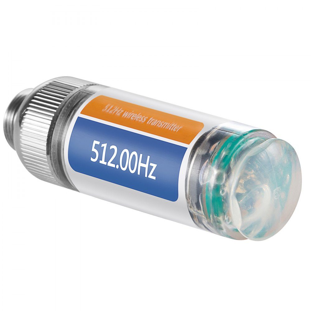 Sonde 512HZ, connexions 8/5" et 1/4-20", localisateur de canalisation rigide pour localiser et détecter les petits égouts et tuyaux, argent