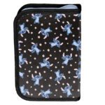 Federmäppchen mit himmelblauen Stitch -Accessoires