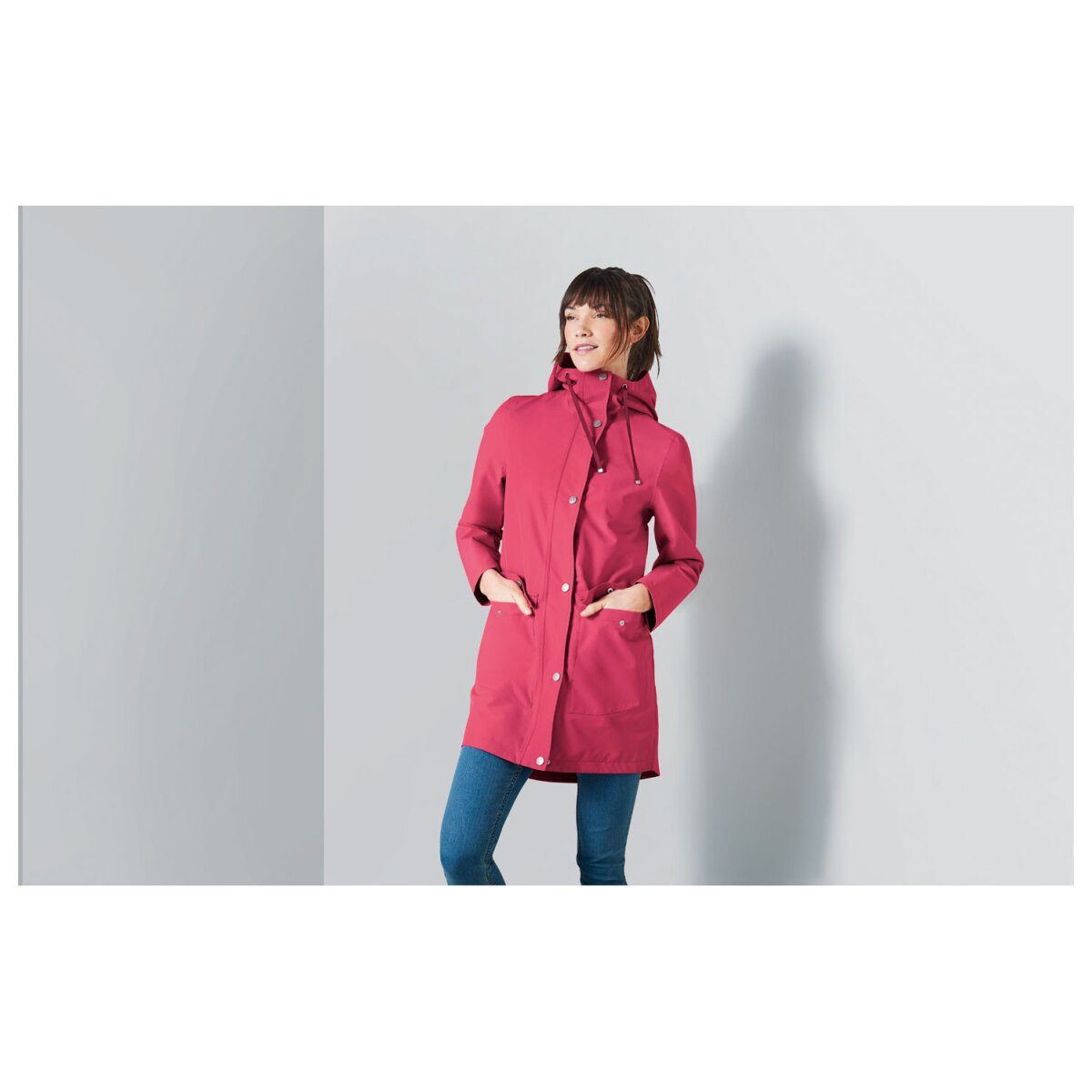 esmara women's trench coat, windproof and waterproof