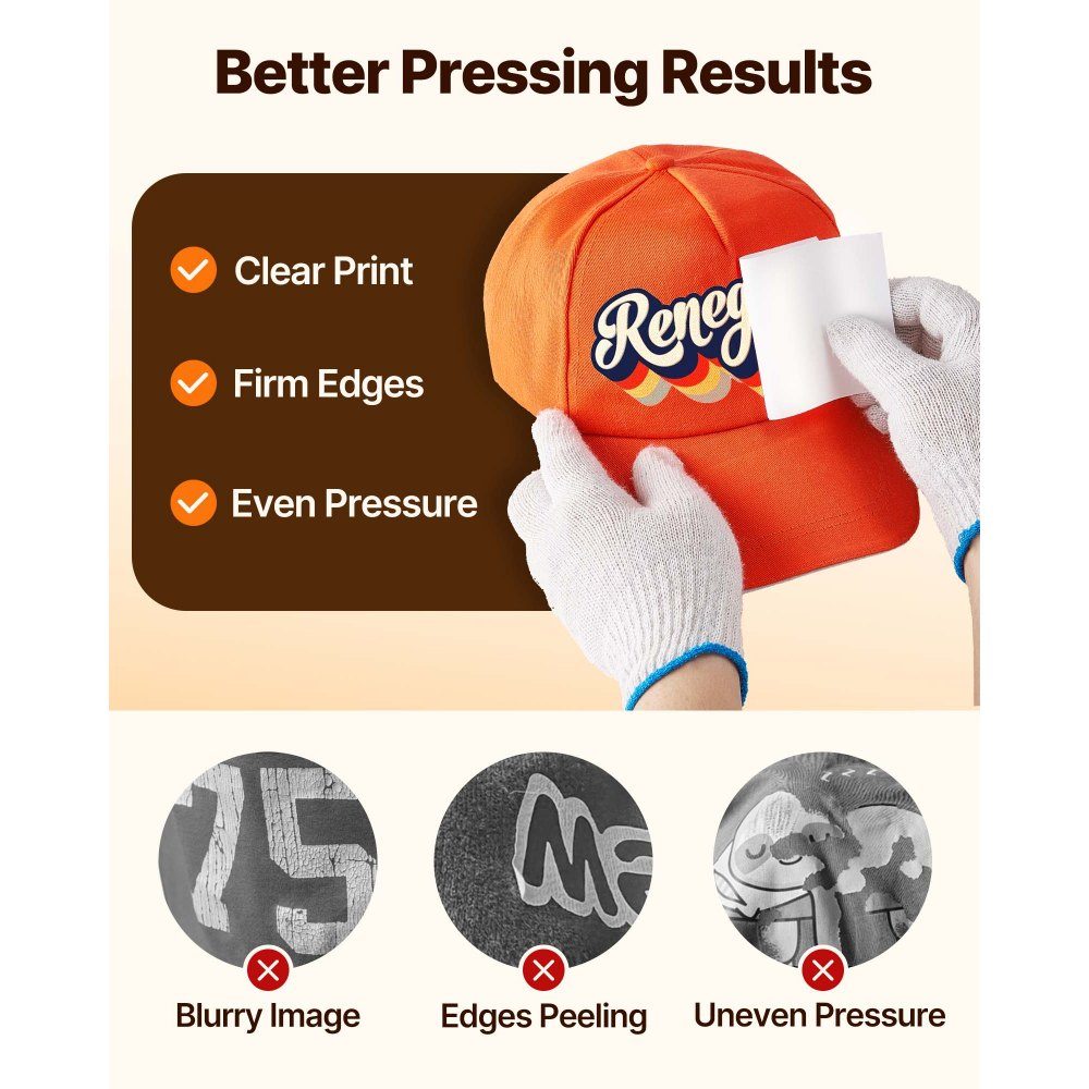 Hat Heat Press, 4 in 1 Cap Heat Press, 6 x 3 Inch Folding Cup Sublimation Transfer, LCD Digital Timer Temperature Control with 4 Curved Heating Elements (6 x 3/6.7 x 2.7/6.7 x 2.7 x 2.7 cm)