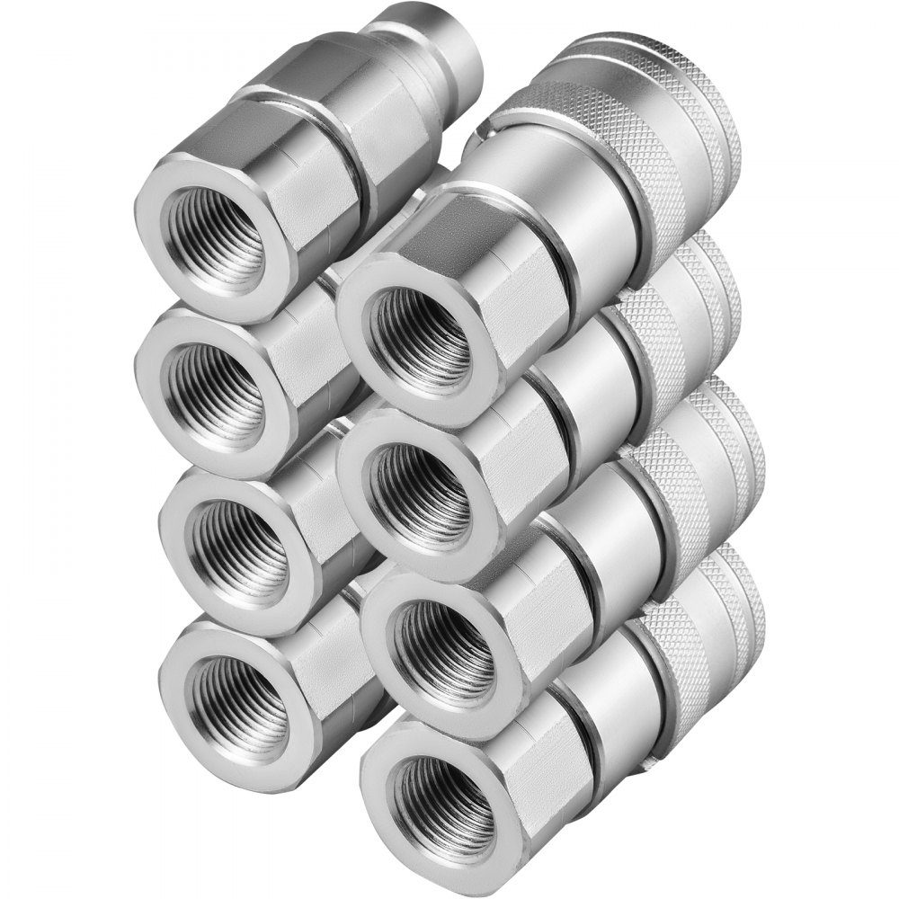 Coupleur rapide hydraulique 3/4NPT, coupleur hydraulique 3/4 corps, 20,7 MPa, coupleur hydraulique, coupleur rapide, 106 L/min, coupleur rapide hydraulique (ISO 16028)