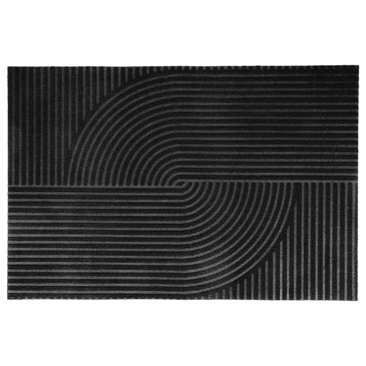 LIVARNO® dirt trapping mat structure 60 x 90 cm (black)