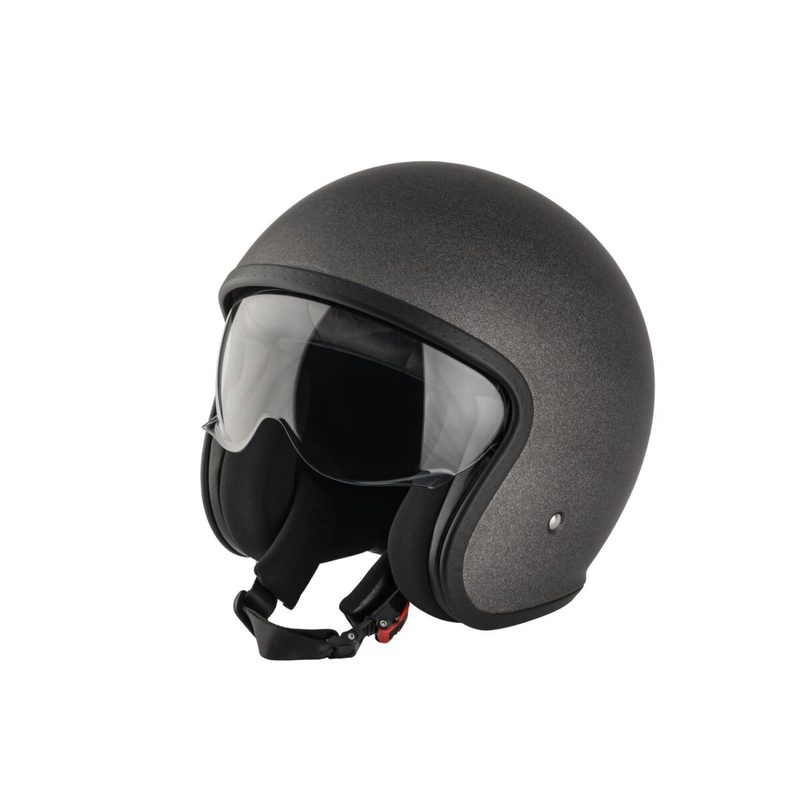 Casque ouvert ULTIMATE SPEED®, avec visière anti-rayures, argent