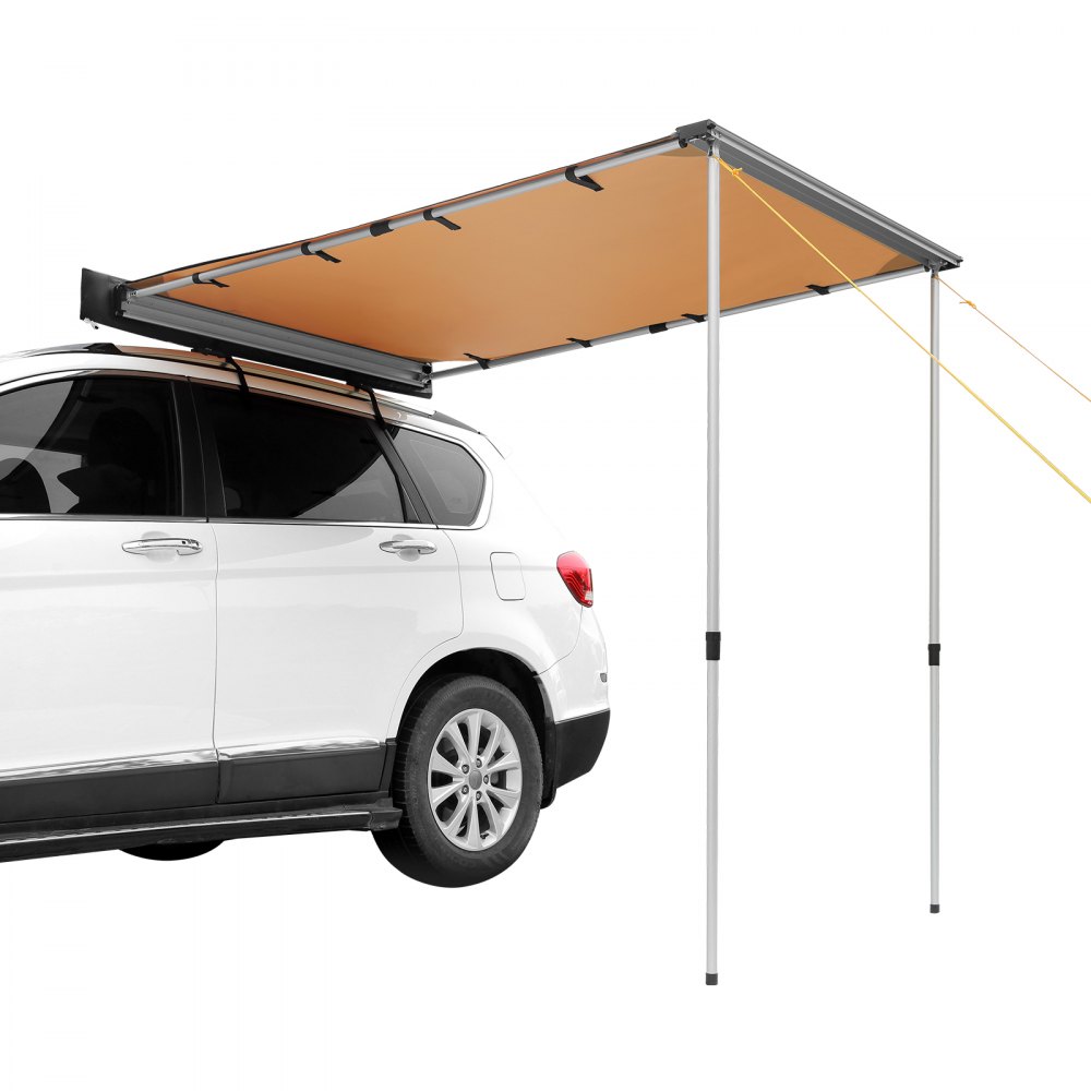 Vehicle Awning 2.01x2.5m Shade Cover Car Side Awning PU3000mm UV50+ Vehicle Awning 2.01x2.5m Shade Cover Car Side Awning PU3000mm UV50+