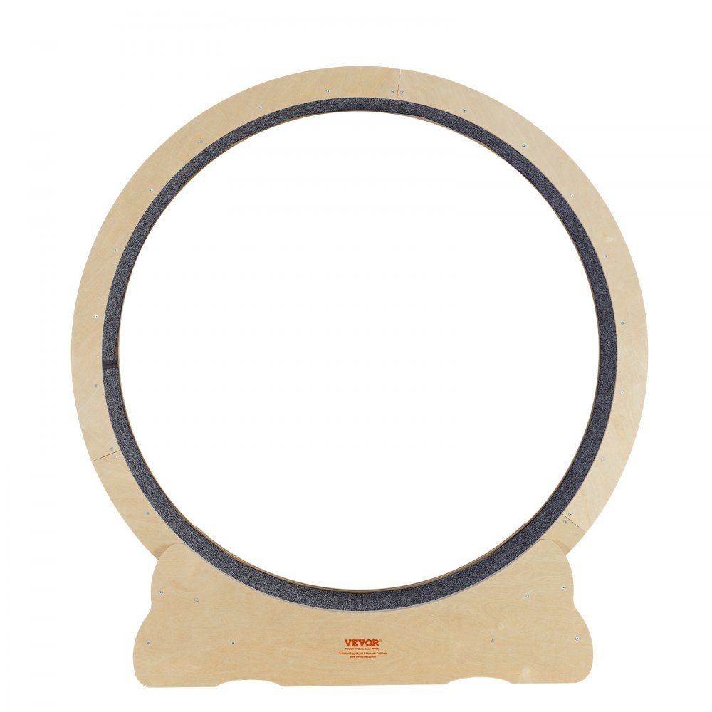 Cat hometrainer 1320 x 340 x 1415 mm berkenpopulier multiplex Cat hometrainer Uitneembare binnenmat met laag geluidsniveau Cat hometrainer geschikt voor katten met een gewicht van 8 kg tot 14 kg