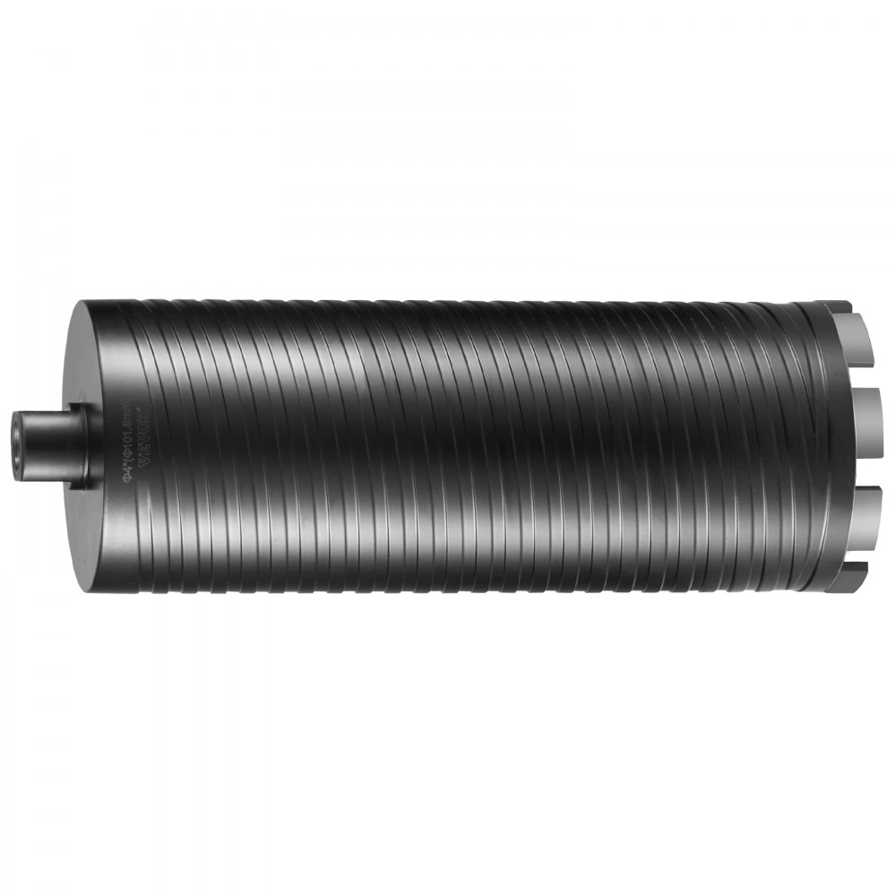Kernboor, 101,6 mm natte/droge diamantkernboor voor bakstenen en blokken, betonkernboor met geleideboor en zaagblad, 241,3 mm boordiepte, 5/8"-11 binnendraad, laserlassen Kernboor, 101,6 mm natte/droge diamantkernboor voor bakstenen en blokken, betonkernboor met geleideboor en zaagblad, 241,3 mm boordiepte, 5/8"-11 binnendraad, laserlassen