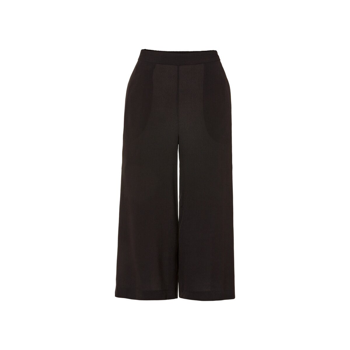 esmara® women's wide-leg trousers with elastic waistband (black, 36)