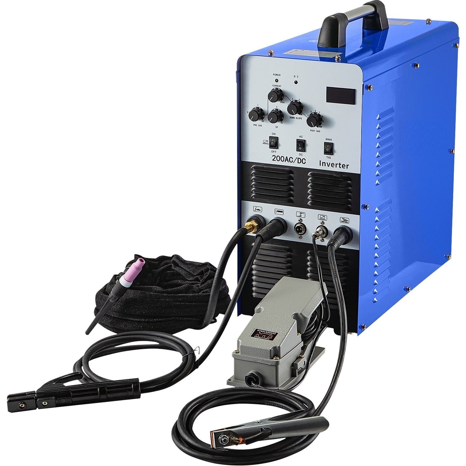 WIG Schweißgerät Aluminium HF Inverter WIG MMA 200 AC/DC 200 A Puls