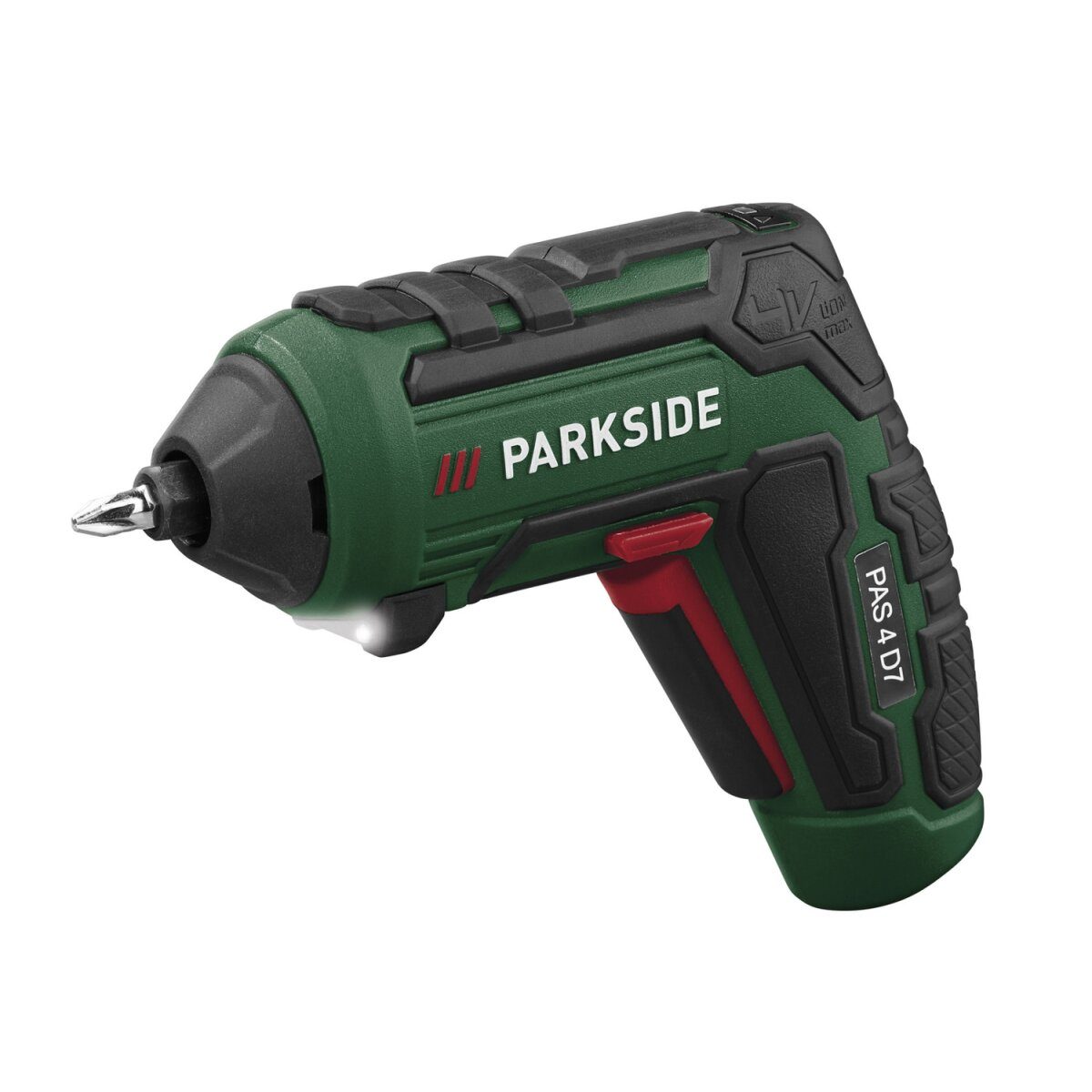 PARKSIDE® 4 V Akkuschrauber-Set »PAS 4 D7«, mit 4 BBQ-Aufsätzen