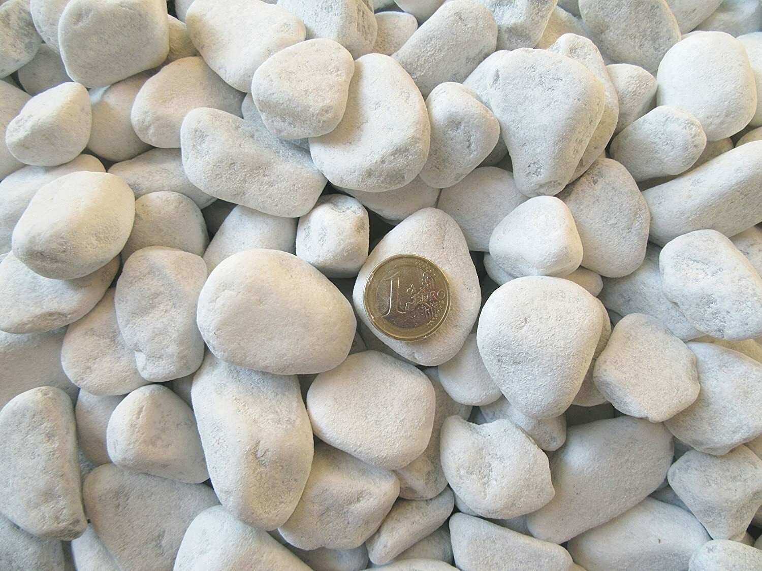 Natural stone decorative stones white 25-40mm for decoration 20kg Natural stone decorative stones white 25-40mm for decoration 20kg