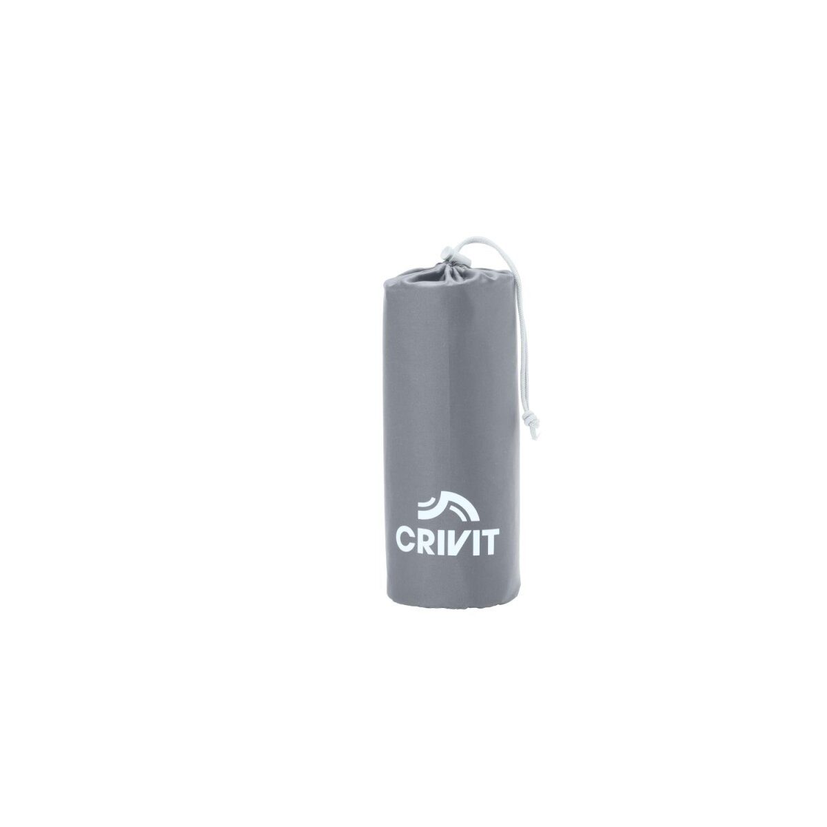 CRIVIT kampeermat, luchtcelmat met kussen, grijs
