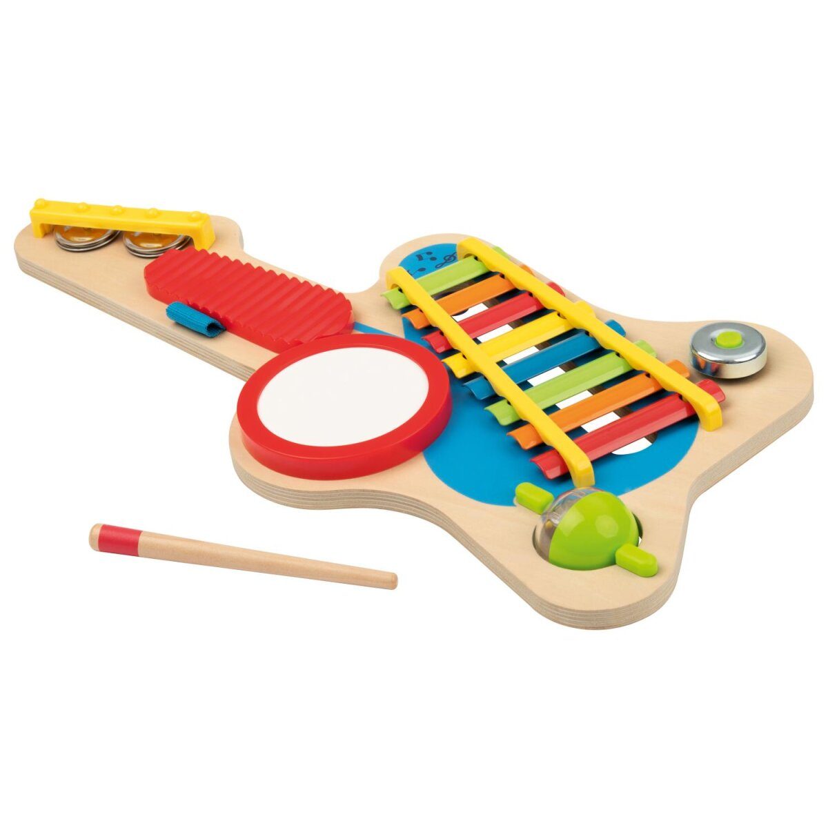 lupilu® Instrument muzyczny 6 w 1 / Ksylofon Fortepian / Stół perkusyjny (Instrument muzyczny 6 w 1) – Nr kat. HT-56686