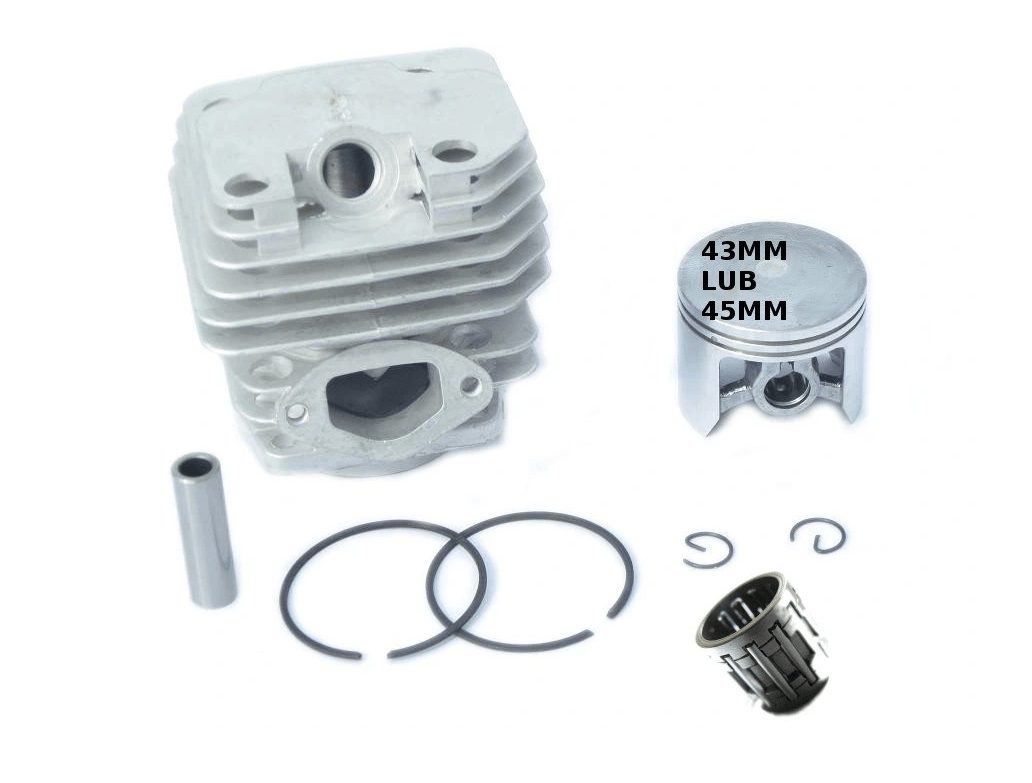 Kettensägen-Ersatzmotor-Zylinder-Set 43/45 wählbar