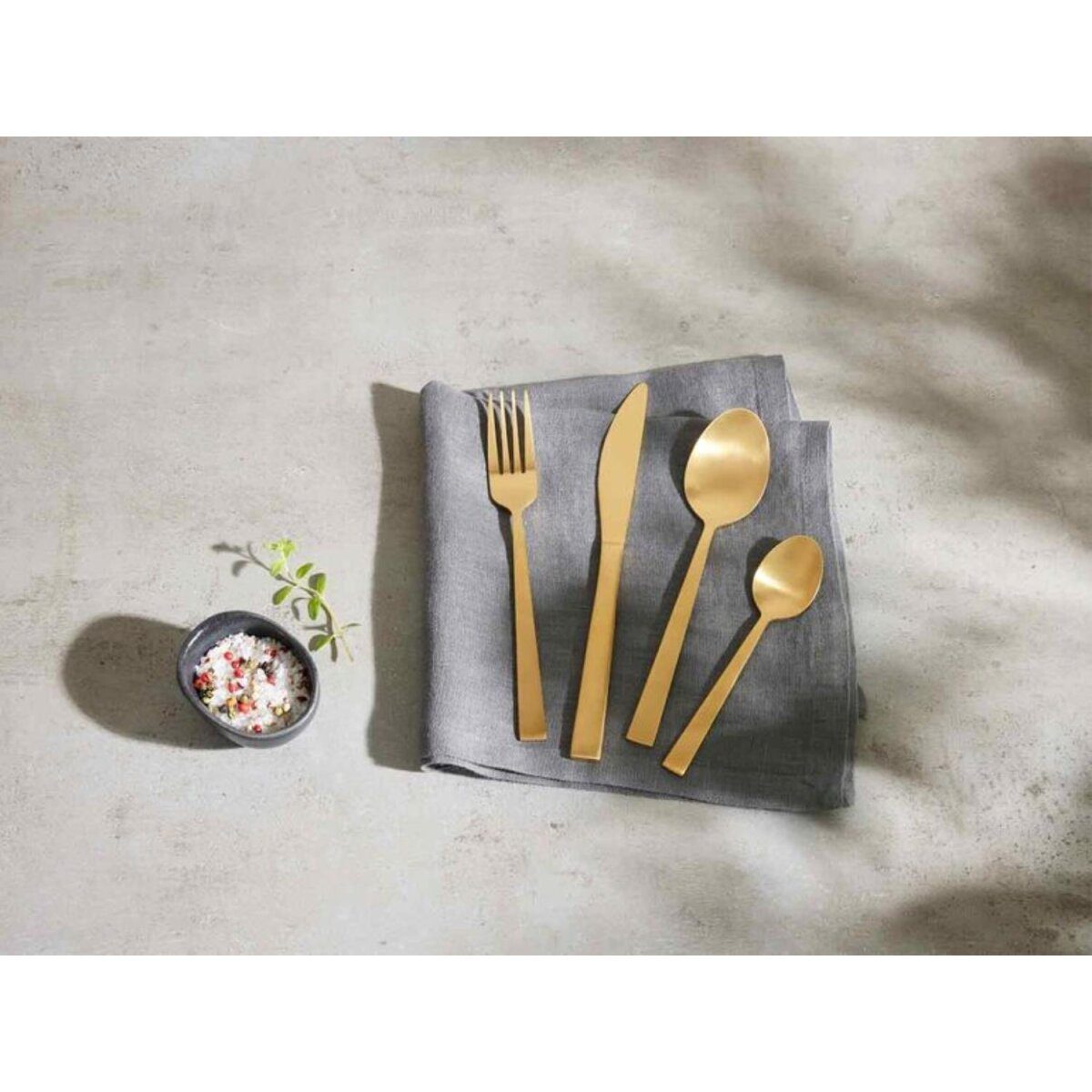 SILVERCREST® Besteck, aus Edelstahl, Gold