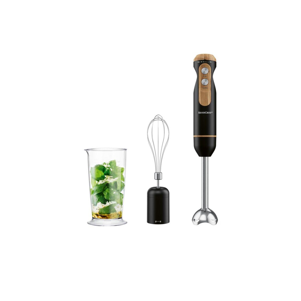 SILVERCREST® KITCHEN TOOLS hand blender set “SSSH 600 B1 / SOSSH 600 B1”, 3-in-1