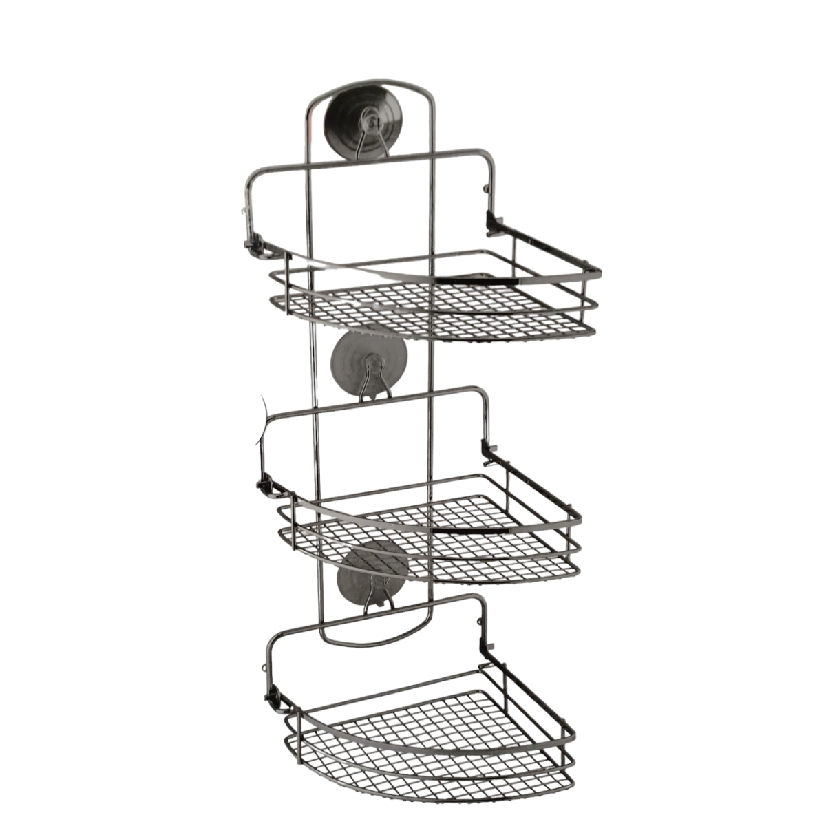 Axentia corner shelf Cassandra, 3 folding shelves