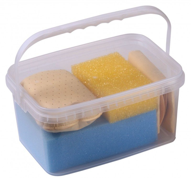KAJA COMPACT BOX SET MADE OF SPONGE AND MICROFIBER – Part No. HT-49855